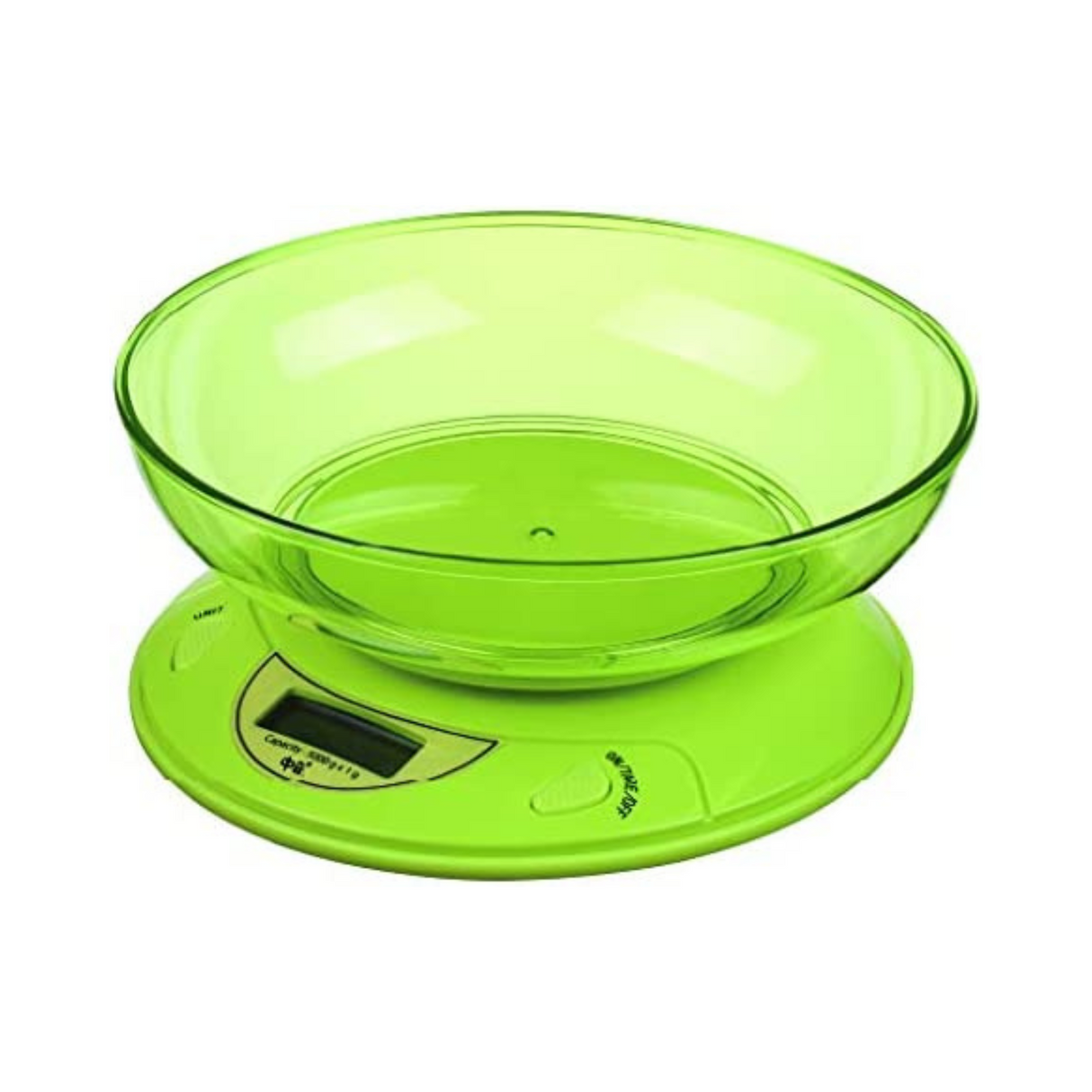 DPM Pure dose Verde, Trasparente Superficie piana Rettangolo Bilancia da cucina elettronica