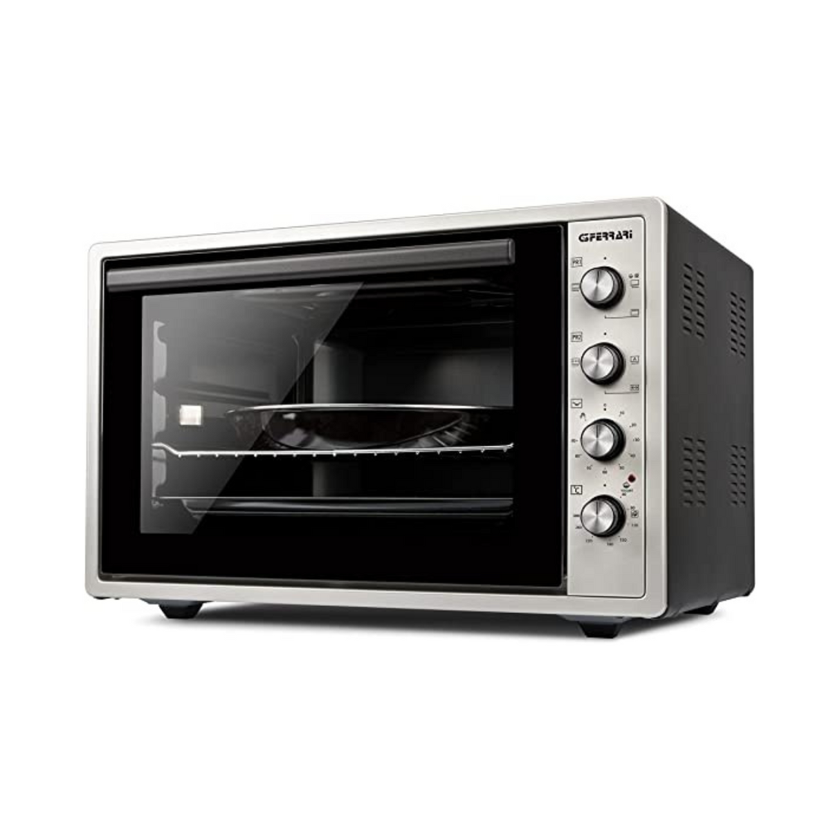 G3 Ferrari G10154 forno 58 L 1800 W Nero, Acciaio inox