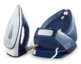 Hyundai HHN-FC15BL ferro da stiro a caldaia 2200 W 1,5 L Piastra in Ceramica Blu, Bianco
