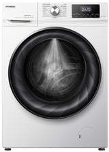 Hyundai WMHN-814ASJ lavatrice Caricamento frontale 8 kg 1400 Giri/min Nero, Bianco