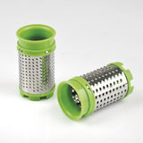 Girmi GT0203 grattugia e spiralizzatore elettrici Grattugia elettrica Plastica Verde, Bianco