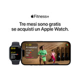 Apple Watch SE GPS + Cellular 40mm Cassa in Alluminio color Mezzanotte con Cinturino Sport Band Mezzanotte - Regular