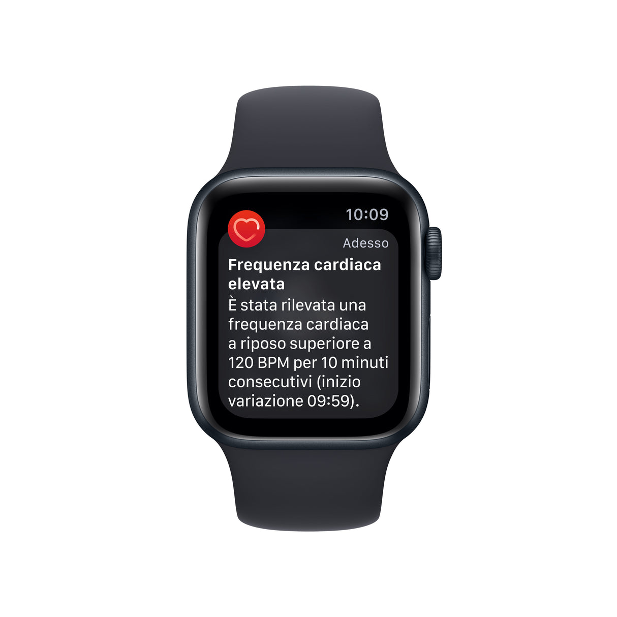 Apple Watch SE GPS + Cellular 40mm Cassa in Alluminio color Mezzanotte con Cinturino Sport Band Mezzanotte - Regular