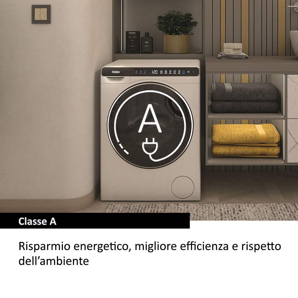 Haier MiniDrum, Lavatrice, 5kg, Classe A, Bianco, HW50-BP12307-S