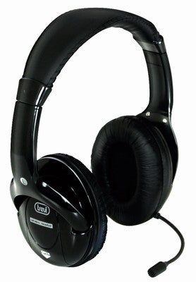 Trevi FRS 1270 USB Auricolare Con cavo e senza cavo A Padiglione Nero