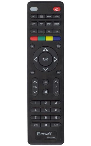 Bravo Mini Plus telecomando IR Wireless DTT, TV Pulsanti