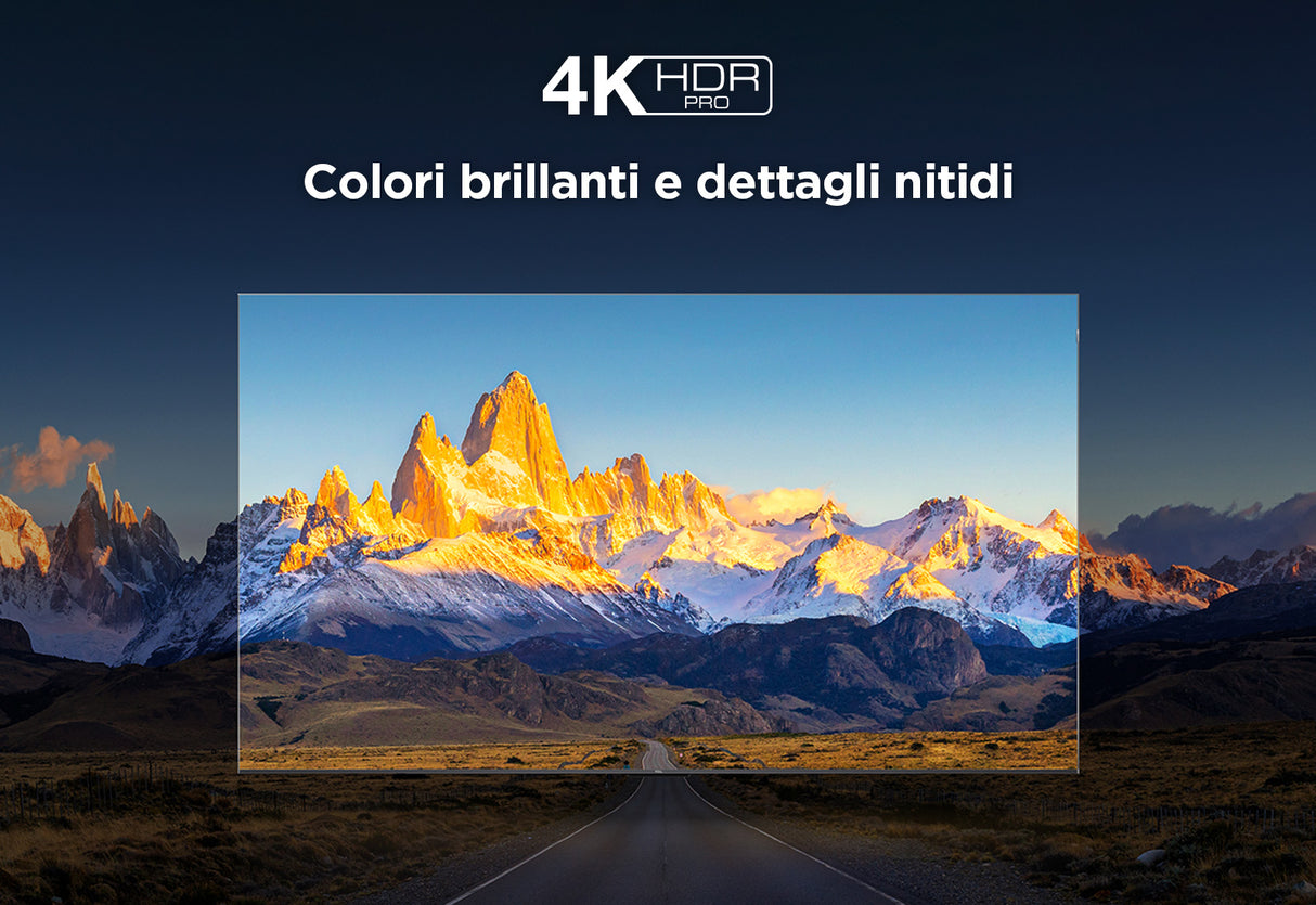 TCL C65 Serie C6 Smart TV QLED 4K 75" 75C655, audio Onkyo con subwoofer, Dolby Vision - Atmos, Google TV