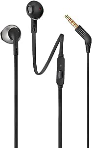 JBL Tune 205 Auricolare Cablato In-ear Musica e Chiamate Nero