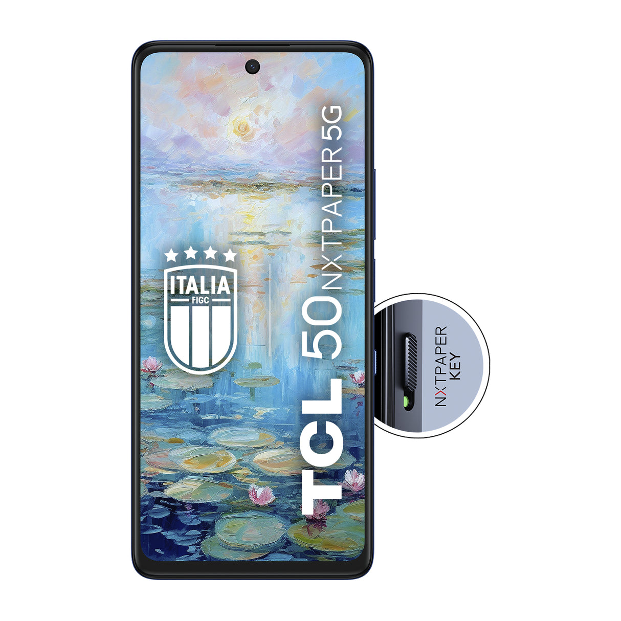 TCL 50 NXTPAPER 5G 17,2 cm (6.78") Doppia SIM Android 14 USB tipo-C 8 GB 256 GB 5010 mAh Blu