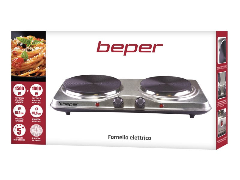 Beper 90.825 Acciaio inox 2 pz