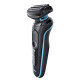 Braun Series 5 50-M1000s Rasoio Nero, Blu