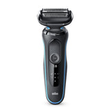 Braun Series 5 50-M1000s Rasoio Nero, Blu