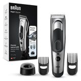 Braun HC5090 Tagliacapelli E Regolabarba Uomo Con 17 Impostazioni Di Lunghezza E 2 Accessori