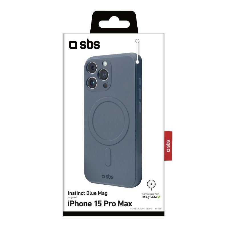 SBS Instinct Mag custodia per cellulare 17 cm (6.7") Cover Blu