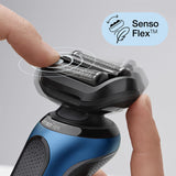 Braun Series 6 Rasoio Trimmer Blu