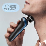 Braun Series 6 Rasoio Trimmer Blu