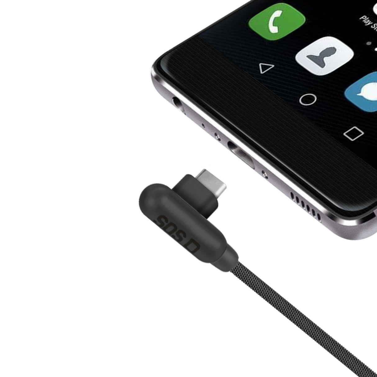 SBS TECABLE90TCK cavo USB USB 2.0 1 m USB A USB C Nero