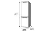Samsung RB34T673EWW Libera installazione 340 L E Bianco