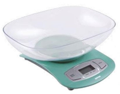 Zephir ZHS510 bilancia da cucina Colori assortiti Superficie piana Rettangolo Bilancia da cucina elettronica