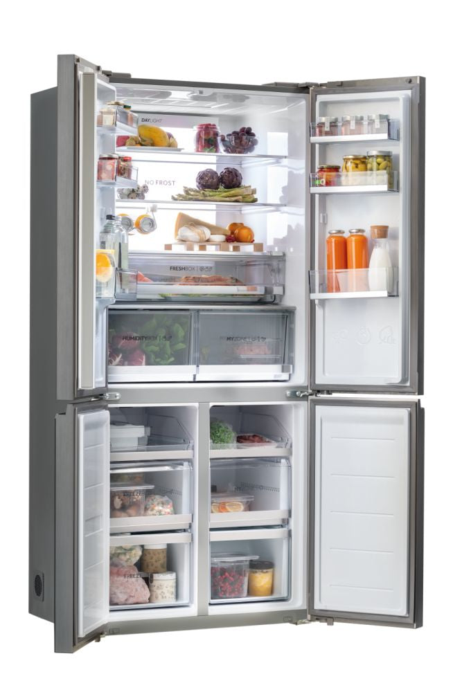 Haier Cube 83 Serie 7 HTF-508DGS7 frigorifero multi-door Libera installazione 537 L F Grigio