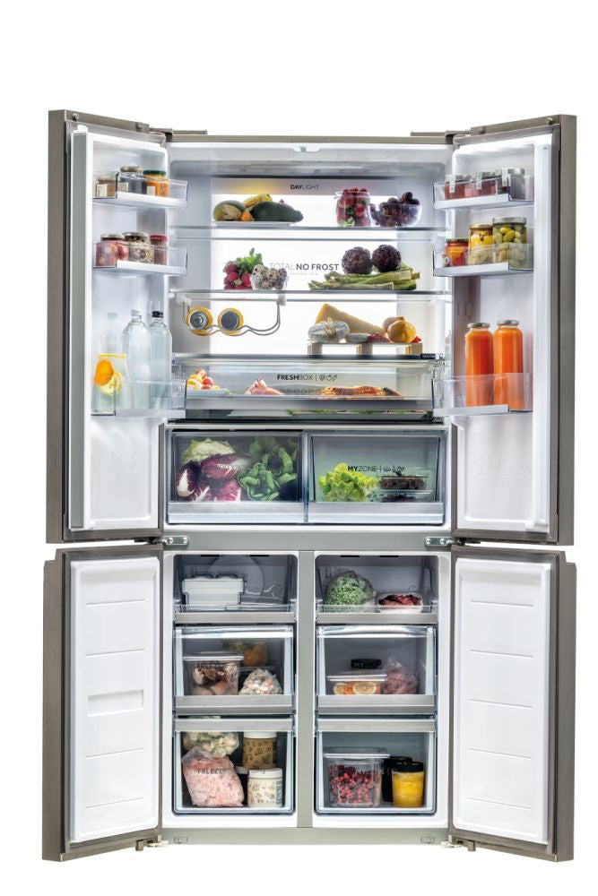 Haier Cube 83 Serie 7 HTF-508DGS7 frigorifero multi-door Libera installazione 537 L F Grigio