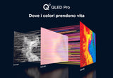 TCL C65 Serie C6 Smart TV QLED 4K 75" 75C655, audio Onkyo con subwoofer, Dolby Vision - Atmos, Google TV