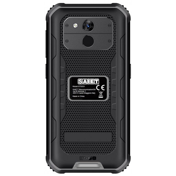 Saiet STS551 14 cm (5.5") SIM singola Android 10 4G USB tipo-C 3 GB 32 GB 5000 mAh Nero, Grigio