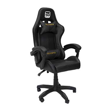 Xtreme 90563 sedia per videogioco Sedia da gaming per PC Seduta imbottita Nero