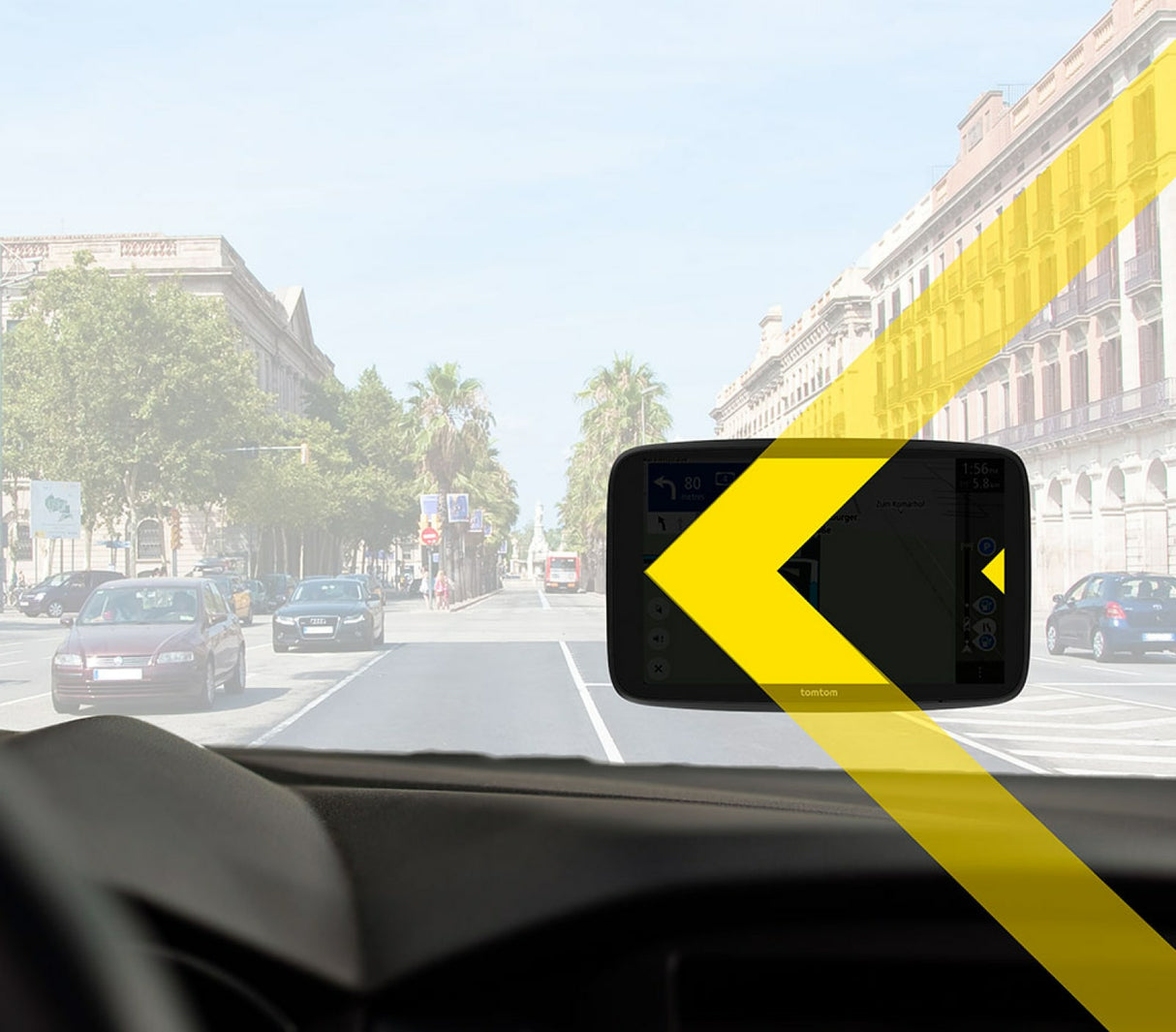 TomTom GO navigatore Palmare/Fisso 17,8 cm (7") Touch screen Nero