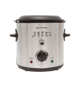 Pyramidea FRG1500 friggitrice Singolo 1,5 L Indipendente 900 W Nero, Acciaio inox