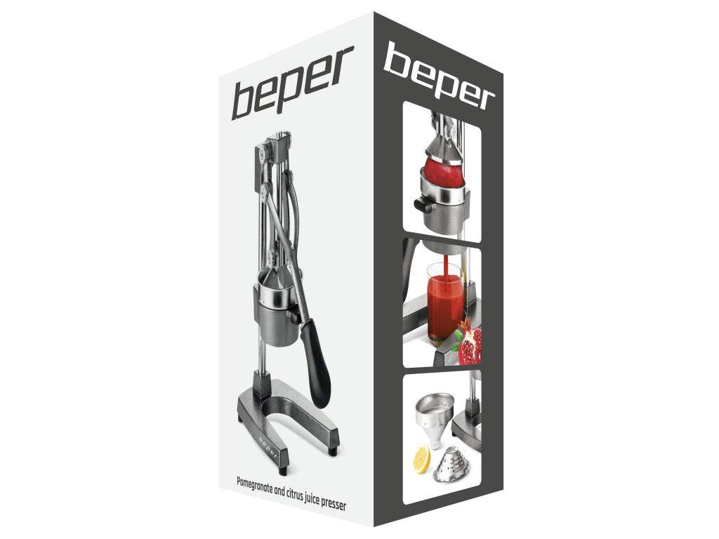 Beper MD.404 spremiagrumi Alluminio, Acciaio inox Grigio, Acciaio inox
