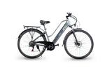 EMG Queen 28P - telaio in alluminio 19", ruota 28", freno a disco a/p, sospensioni ant., cambio Shimano, batteria 36V 13Ah