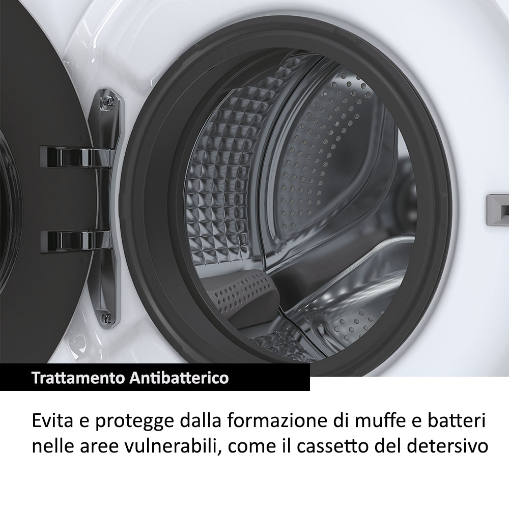Haier MiniDrum, Lavatrice, 5kg, Classe A, Bianco, HW50-BP12307-S