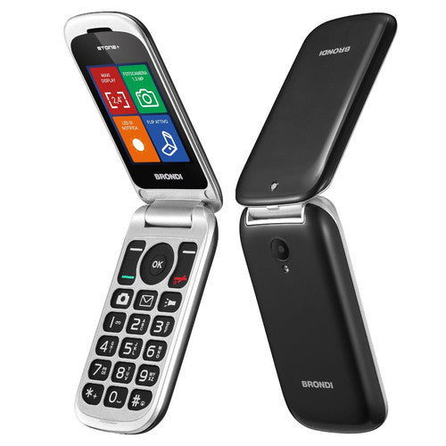 Brondi Stone+ 6,1 cm (2.4") Blu Telefono cellulare basico