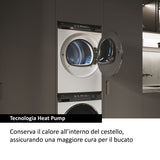 Haier I-Pro Series 7 Plus HD90-A3Q979U1 asciugatrice Libera installazione Caricamento frontale 9 kg A+++ Bianco