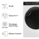 Haier I-Pro Series 7 Plus HD90-A3Q979U1 asciugatrice Libera installazione Caricamento frontale 9 kg A+++ Bianco