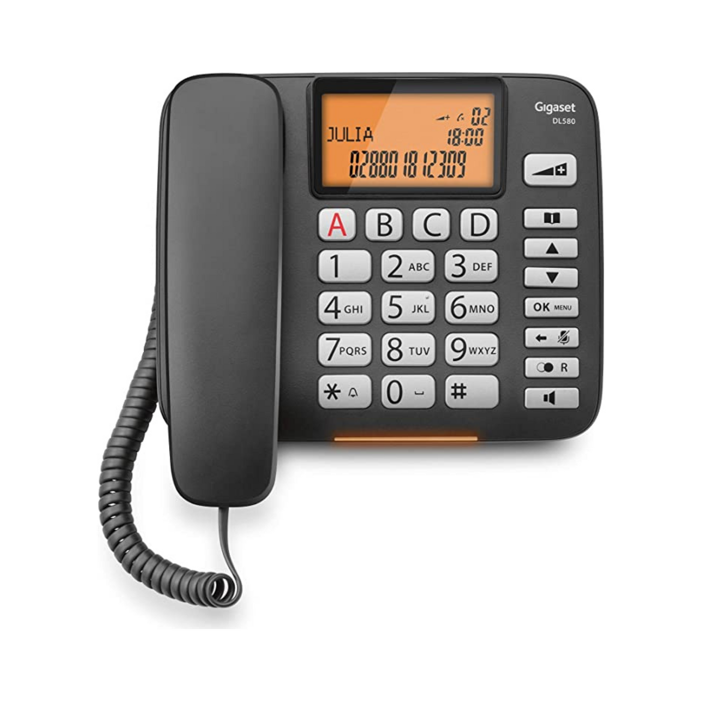 TELEFONO GIGASET DL580 NERO